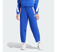 adidas Performance Womens Team France Pants - Blue Cotton - Size 2XL