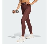 adidas Performance Womens TECHFIT COLD.RDY Full-Length Leggings - Brown - Size X-Large