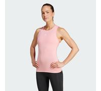 adidas Performance Womens TECHFIT Racerback Training Tank Top - Pink Recycled Material - Size X-Large