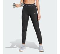 adidas Performance Womens TECHFIT Stash Pocket Full-Length Leggings - Black Recycled Material - Size 2XS
