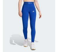 adidas Performance Womens TECHFIT Stash Pocket Full-Length Leggings - Sapphire Recycled Material - Size Small