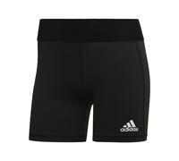 adidas Performance Womens Techfit Volleyball Shorts - Black/White Recycled Material - Size XS - 5"