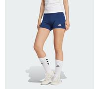 adidas Performance Womens Techfit Volleyball Shorts - Blue Recycled Material - Size 2XS - 3”