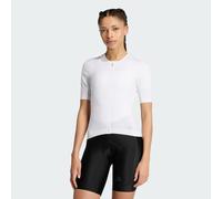 adidas Performance Womens TEMPO CYCLING JERSEY - White - Size X-Large