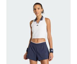 adidas Performance Womens TENNIS CLIMACOOL CROP TANK PRO - White - Size 2XL