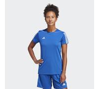 adidas Womens Tiro 23 League Short Sleeve T-Shirt Team Royal Blue/White XS