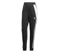 adidas Performance Womens Tiro 24 Sweat Pants - Black/White Cotton - Size X-Small