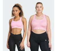 adidas Performance Womens TLRD Impact Training High Support Bra - Pink Recycled Material - Size L (A-B)
