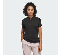 adidas Performance Womens Ultimate365 Diamond Jacquard Polo Shirt - Black Recycled Material - Size Small
