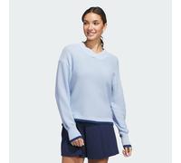 adidas Performance Womens Ultimate365 Knit Sweater - Blue - Size Small