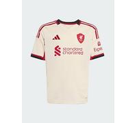 adidas Personalised Liverpool Junior 25/26 Away Stadium Replica Shirt, Size 9-10 Years