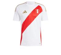adidas Peru Men's Home Football Shirt Jersey 2024-2025 Medium White