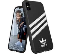 adidas Phone Case Compatible with iPhone X, iPhone XS, Originals Moulded Case, Shockproof, Fully Protective Cover, Black