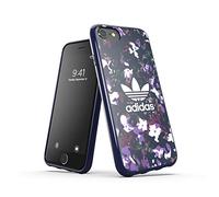 adidas Phone Case Designed for iPhone 6 / 6s / 7/8 / SE, Drop Tested Cases, Shockproof Raised Edges, Originals Protective Cover, Collegiate Navy/Active Purple