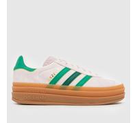 adidas Pink Multi Gazelle Bold Girls Youth Trainers UK 5 (EU 38)