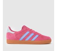 adidas Pink Multi Gazelle Girls Youth Trainers UK 3 (EU 35½)
