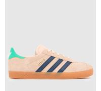 adidas Pink Multi Gazelle Girls Youth Trainers UK 5 (EU 38)