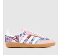 adidas Pink Multi x Liberty Samba OG Girls Junior Trainers UK 13 (EU 31½)