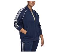adidas Plus Size Track Jacket Top Womens Originals Primeblue SST Zip RRP £55