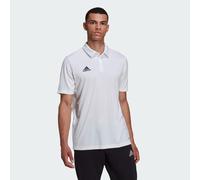 adidas Polo Shirt Mens Entrada 22 Football White Sports Teamwear Top
