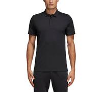 adidas Polo Shirt Mens Must Have Sports Cotton Plain Black Short Sleeve T-Shirt
