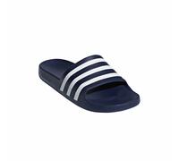 Adidas Pool Shoe - Adilette Aqua Slides - Dark Blue/White