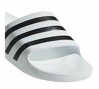 Adidas Pool Shoe - Adilette Aqua Slides - Slip-on Sandal - White/Black