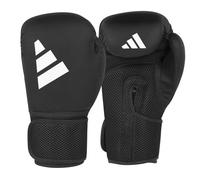 adidas Power 25 Boxing Gloves Black Breathable Beginner Kids Adult 4oz 6oz 10oz