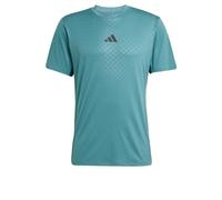 adidas Power 3-Stripes T-Shirt, Recycled Polyester, Green