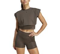 Adidas Power Boxy French Terry 3 Stripes 3/4 Sleeve T-shirt