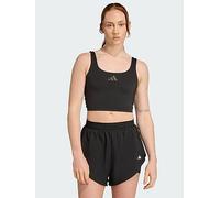 adidas Power Light Support Bra Tank, Light Green, Size S, Women Light Green