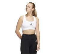 adidas Powerreact Medium Support Running Bra Hvid XS-DD - Optimal Support for Running and Training