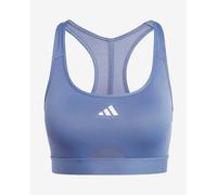 adidas Powerreact Training Medium-Support blue sports bra - XS-AB