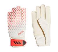 Adidas Pred Gl TRN J Soccer Gloves - White/Pop, 6