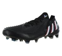 adidas Predator 18.4 FxG Soccer Shoe Unisex-Adult, Core Black/Cloud White/Vivid Red, 14.5 Women/13.5 Men