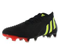 adidas Predator 18.4 FxG Soccer Shoe Unisex-Adult, Core Black/Team Solar Yellow/Solar Red, 12.5 Women/11.5 Men