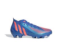 adidas Predator 18.4 FxG Soccer Shoe Unisex-Adult, Hi-res Blue/Turbo/Hi-res Blue, 12.5 Women/11.5 Men