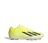 adidas Unisex X Crazyfast League Multi-Ground Boots Football, Solar Yellow/Core Black/Cloud White, 10.5 UK