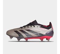 Adidas Predator 24 Elite Soft Ground Football Boots 9 Silver/Black