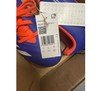 adidas Predator 24 FxG Kids Football Cleats Blue White IF6424 Size UK 4/5