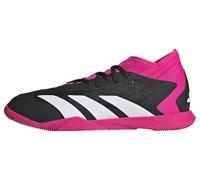 adidas Predator Accuracy.3 Indoor Boots Football, Core Black/Cloud White/Shock Pink, 4.5 UK