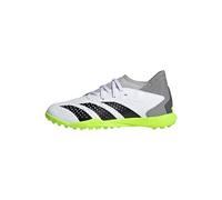 adidas Predator Accuracy.3 Turf Boots Football, Cloud White/Core Black/Lucid Lemon, 11 UK