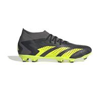adidas Predator Accuracy Injection.2 FG Unisex Shoes, Core Black/Team Solar Yellow/Grey Five, 12.5 Women/11.5 Men