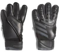 adidas Predator Black Pack Match Fingersave Goalkeeper Gloves Size 8.5