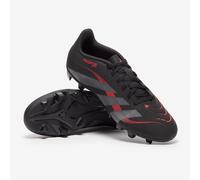 adidas Unisex Predator Club Firm Multi Ground Football Boots, Core Black/Grey Four/Lucid Red, 9 UK