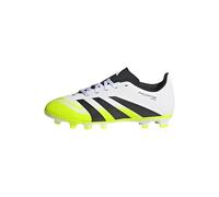 adidas Predator Club Firm Multi Ground Football Boots Kids, Cloud White/Core Black/Lucid Lemon, 5.5 UK Child