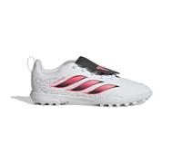 Adidas Predator Club Fold-over Tongue Elastic Laces Tf Junior Football Boots White EU 30 Kids