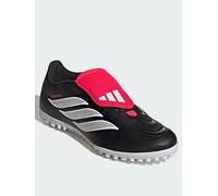 adidas PREDATOR CLUB Fold-Over Tongue Turf Football Shoes, Black, Size 9, Men Black