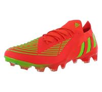 adidas Predator Edge.1 Low Artificial Grass Unisex Shoes, Solar Red/Team Solar Green/Core Black-red, 9 Women/8 Men