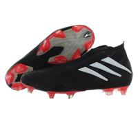 adidas Predator Edge 94+ FG Unisex Shoes, Core Black/Footwear White/Solar Red, 8.5 Women/7.5 Men